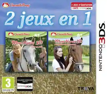 2in1 Horses 3D Vol.2 - Rivals in the Saddle and Jumping for the Team 3D (Europe) (En,Fr,De,Es,It)